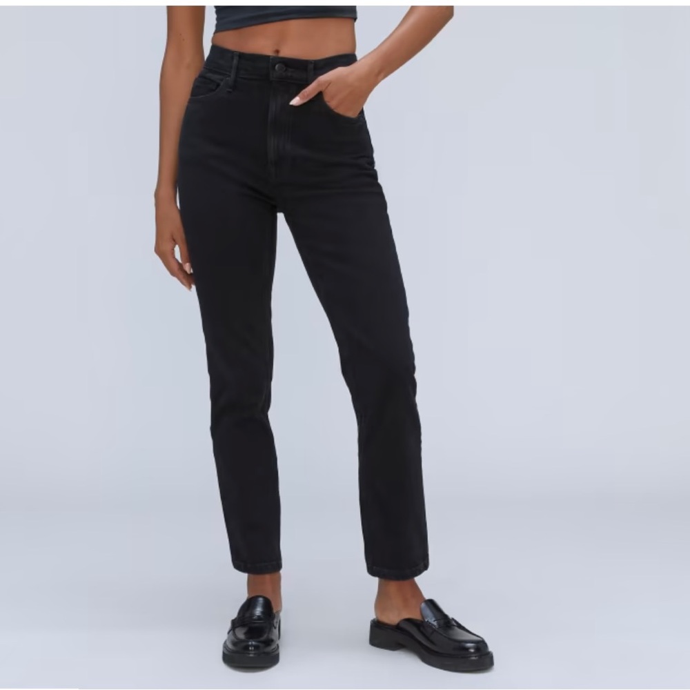 Everlane Original Cheeky Jeans in Coal Size 27